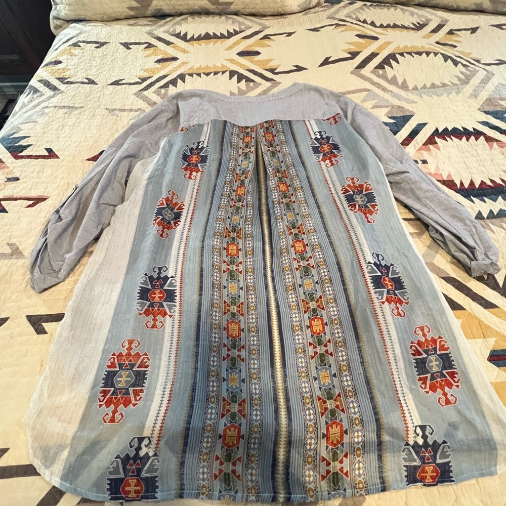 Multiples 1X blouse